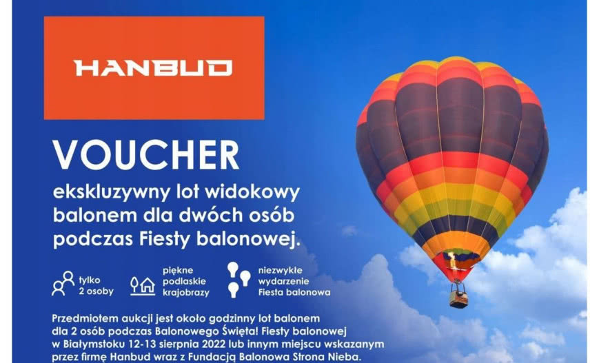 Hanbud wspiera WOŚP i zaprasza do licytacji