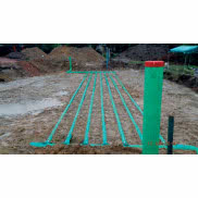 Gruntowy wymiennik ciepła GEOHEAT pod płytą fundamentową