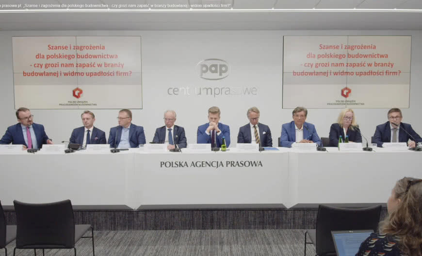 Polski Związek Pracodawców Budownictwa – zapis wideo konferencji prasowej 
