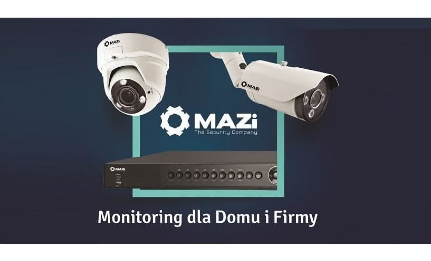 Kamery IP MAZI - większa pojemność dysków i nowy program do zarządzania