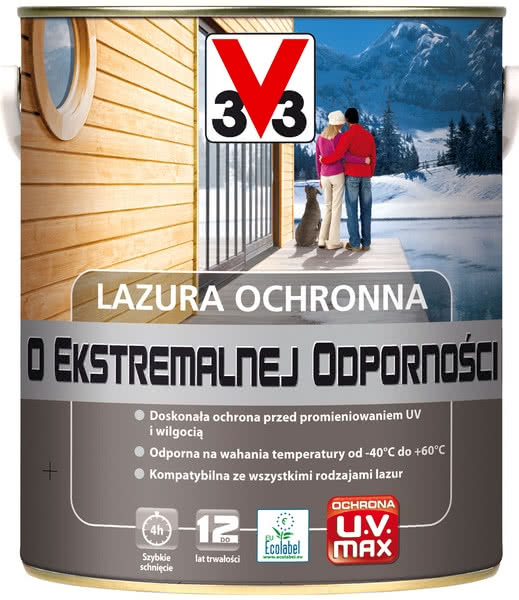 Lazura ochronna o ekstremalnej odporności V33